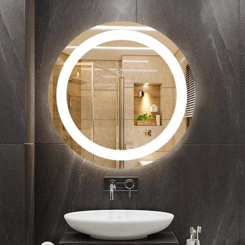 Ablaze RB Premium Round Backlit Bathroom Mirror - mirrors-city-aus